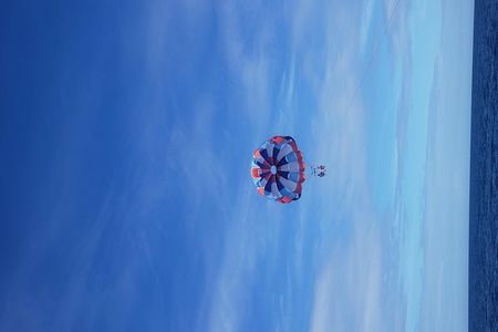 Private parasailing Adventure Beach break chocolate Rum Sample