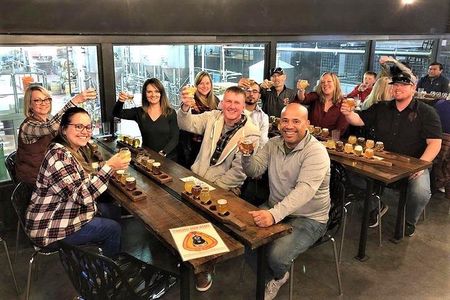 Premier Distillery & Craft Brewery Bus Tour with 9+ Tastings