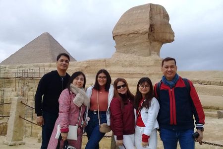 Half dayTour Pyramids of Giza Sphinx including Camel ride