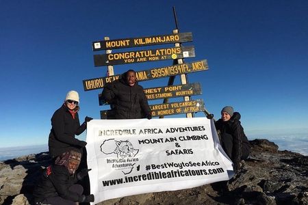 Kilimanjaro Climb - 8 Days Lemosho Route