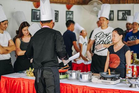 Signature Khmer Menu Cooking Class at Chreav Village Local Farm 