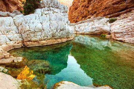 Wadi shab and Sinkhole adventure