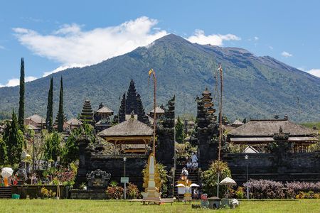 Tukad Cepung Waterfall - Penglipuran Village - BESAKIH 'Bali Mother Temple'