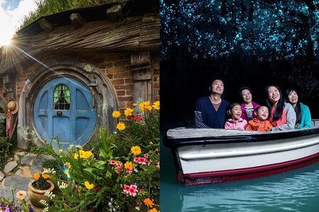 Premium Hobbiton & Waitomo Caves Small Group Tour from Auckland