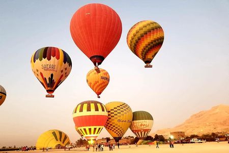 Hot Air balloon w-guided tour toValley of the Kings king tut tom 