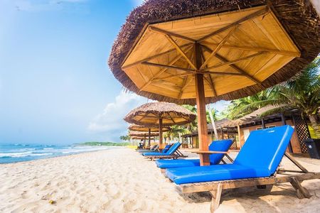 Leisure trip on the coast of Ghana