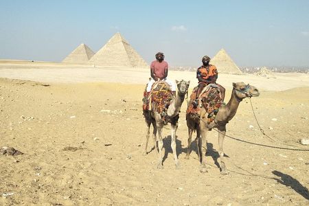  Private tour Giza Pyramids and Sphinx with camel ride 