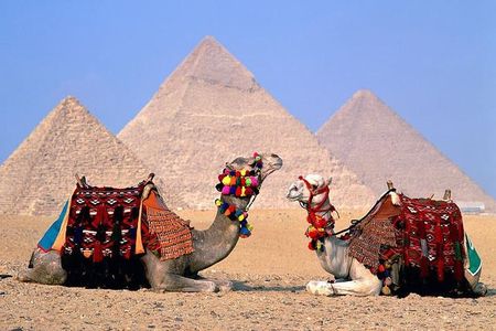 Private Guided Tour to Giza pyramids, Sphinx, Saqqara and Memphis + Lunch