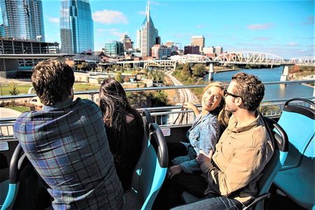 Best of Nashville City Sightseeing Tour on Double Decker Bus