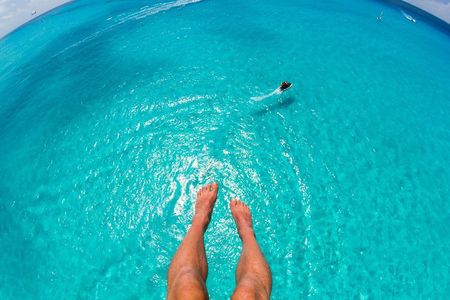 Bahamas Cabbage Beach Parasailing Adventure