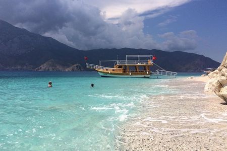 Boat trip from Adrasan to Suluada island, Antalya region