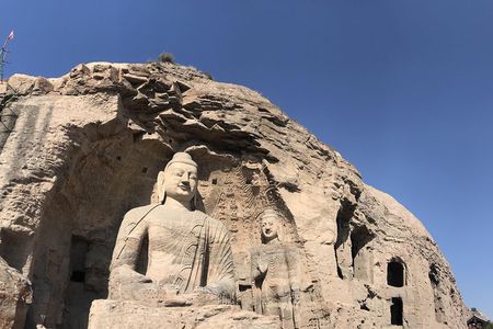 Datong Yungang Grottoes and Hanging Monastery 1-day from Beijing by Train