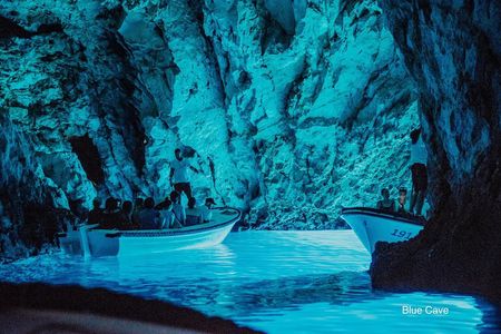 Private Blue cave, Mamma Mia and Hvar, 5 islands tour from Trogir