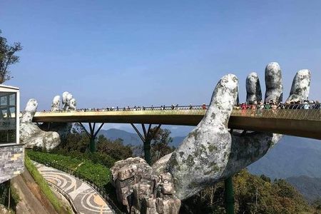 Golden Bridge Ba Na Hill via Cable Car Early Morning & Da Nang City Fullday Tour