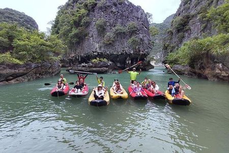 James Bond, Panak and Hong Island Trip + 2 Canoeing By Big Boat From Phuket 