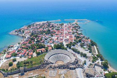 Full-Day Tour of Kursunlu Waterfalls, Aspendos, and Ancient Ruins of Side From Alanya