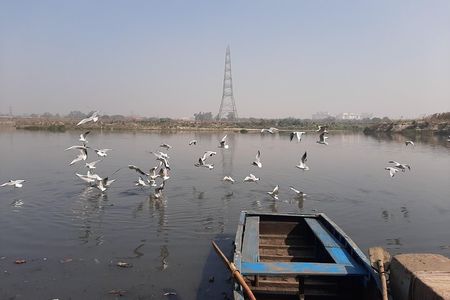 Ghats of River Yamuna and Old Delhi temples