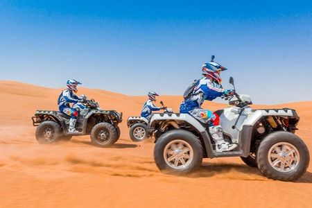 Desert Safari with Dune Bashing and Unlimited 4 course Barbecue Dinner