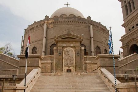 From Cairo : Day Trip to old Egyptian Museum Old Cairo & Bazaar