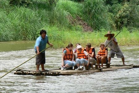 3D2NTrek Adventure at Chiang Mai Mea Wang Including Overnight at Karen Hilltribe