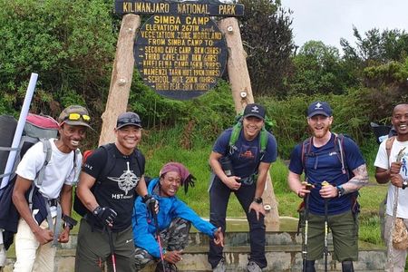 Kilimanjaro Climbing via Lemosho Route 8 days 