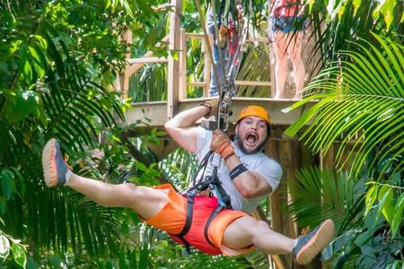 Altun Ha, Cave Tubing & Zipline from Caye Caulker