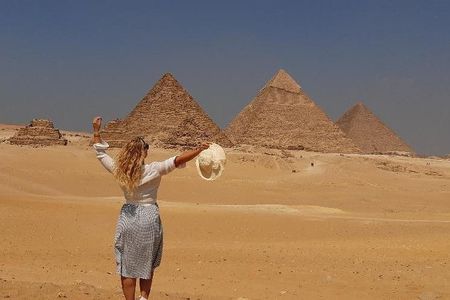 Private All INC-Giza Pyramids,Camel Ride(1 Hour) Sakkara,Memphis,Dahshour& Lunch