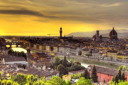 Florence by golf Cart Piazzale Michelangelo