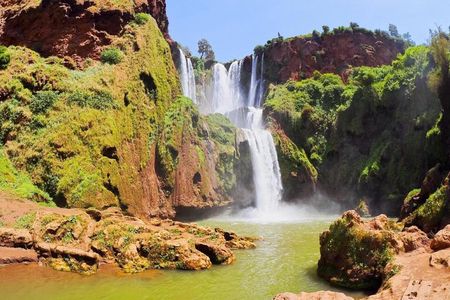 Ouzoud Waterfalls Day Trip & guided hike &boat trip