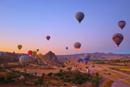 Sunrise Hot-air Balloon in Magical Cappadocia with Breakfast and Champagne