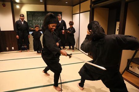 Ninja 1-hour Hands-on Lesson by Japanese master in Kyoto -Entry