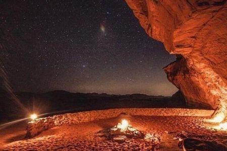 Half day tour and overnight stay in luxury tents