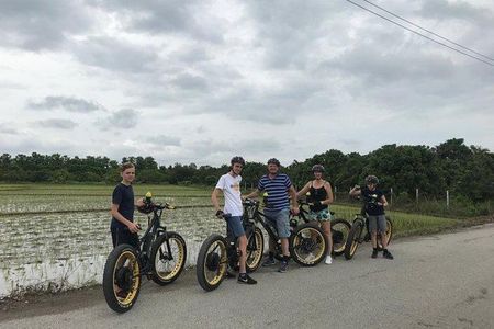 Full-day E-bike adventure Ping River and Nam Phrae (flat-hilly, GUIDED)