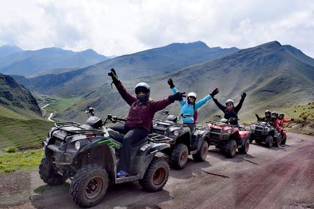 Rainbow Mountain In Quad Bike