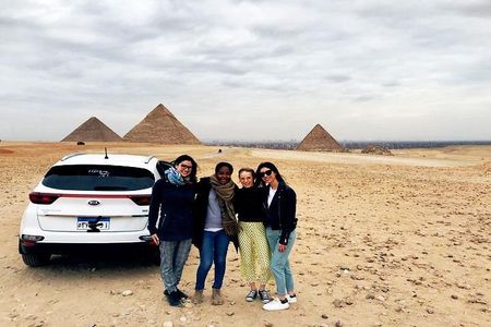 2-Day Tour Giza pyramids sakkara Egyptian Museum,ALabaster Mosque All inclusive 