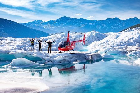 Anchorage Helicopter Glacier Landing Tour 