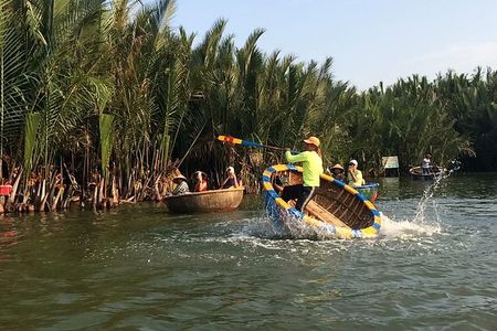 Ride and Dance Basket Boat, Palm Forest Journey Private Bike Tour