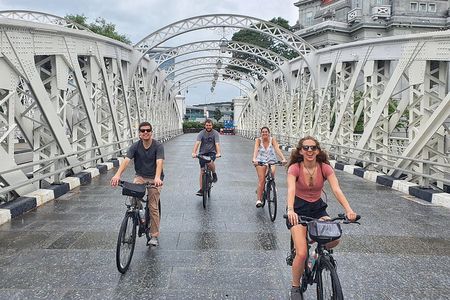 Historical Singapore Bike Tour on Full-Sized Bicycles