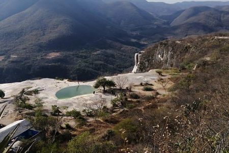 Combo two-day tours, Hierve el Agua Full day and Monte Alban full day