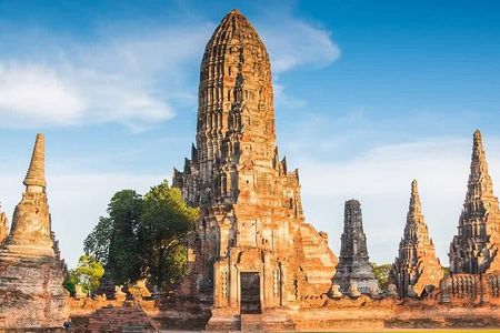 Ayutthaya Full Day Tour with Traditional Lunch by River Cruise (Grand Pearl)