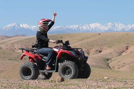 Agafay Desert Quad Biking from Marrakech through Takerkoust Lake