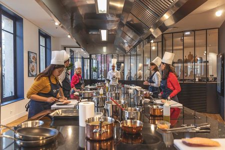 Paris Cooking Class with Ferrandi chef at Galeries Lafayette