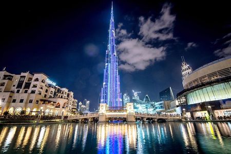 Burj Khalifa : At The Top (124 Floor) Prime Time With Transfer