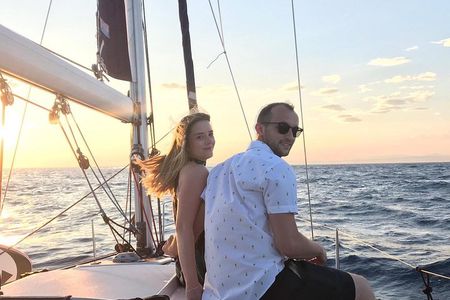 Experience Romantic Sunset Sailing on a modern 36ft (11m) sail yacht | Hvar