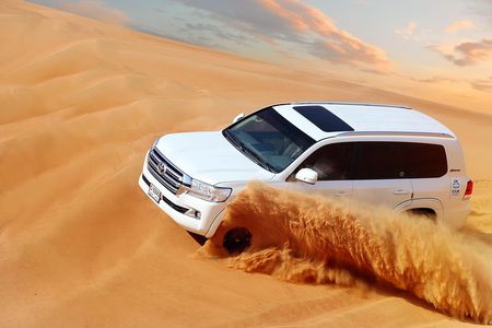 Dubai Desert Safari with Desert Camp Dinner, Camel Ride & Shows