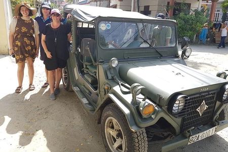 Jeep Tour to Hoi An Countryside with 3 Local Villages & Basket Boat Ride