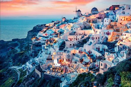 ~PRIVATE Half Day Santorini road tour 4 hours Book with us~