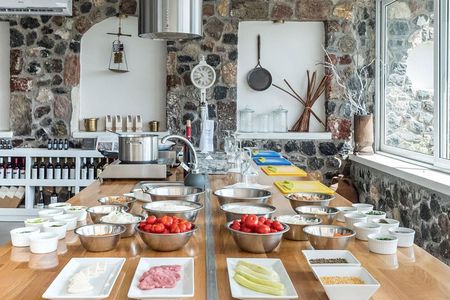 Santorini Farm-to-Table Cooking Class with a Local Chef, Christos