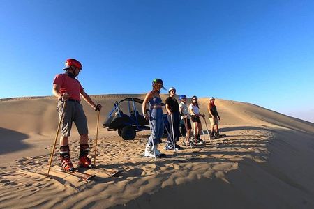 Sandboarding and Sand Ski in Huacachina