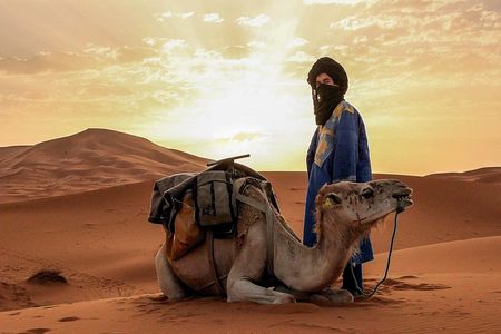 Private 4 Days Desert Tour from Marrakech to Fez Luxury Camp